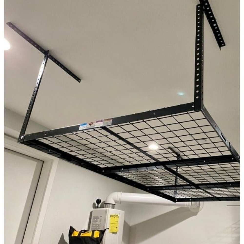 3x6 Overhead Garage Storage Adjustable Ceiling Storage Rack, 72" Lx36' W x 40"H